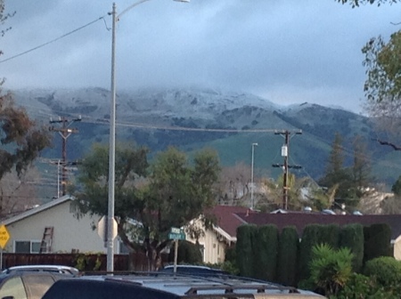 It does snow in Milpitas