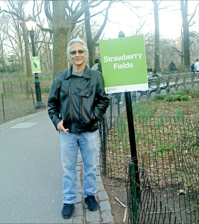 Strawberry Fields 72nd and Central Park NYC.