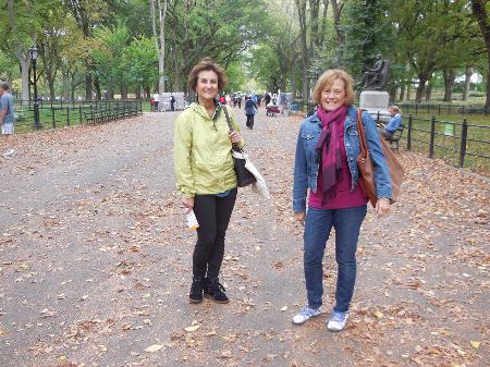 At Central Park with friends