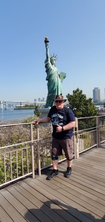 Statue of liberty Tokyo Japan 