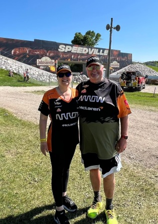 Road America June 2022 INDYCAR race Wife and I