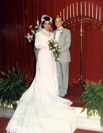 Our wedding - 1987.