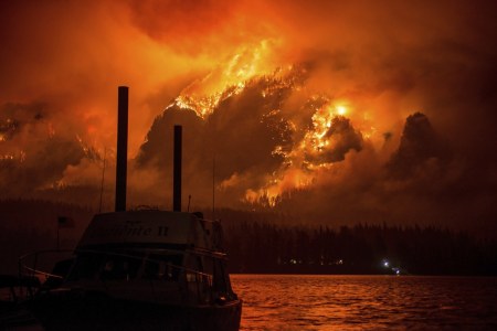 Columbia River Fire - taken by Bro. in law