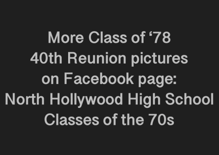 Peggy Hanne's album, North Hollywood High School Reunion