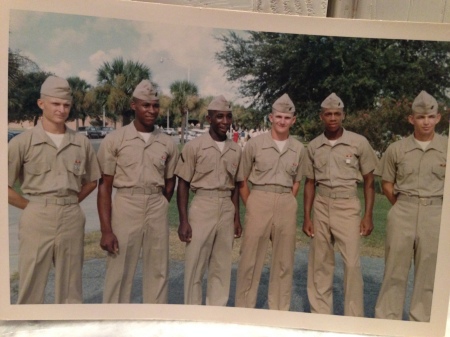Parris Island with the boys from Philly