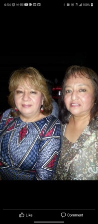 Maria Palacios Garza (c/o 75) and I.