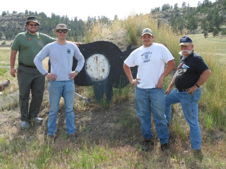 With the Guys @ Yellowstone Rifle Club