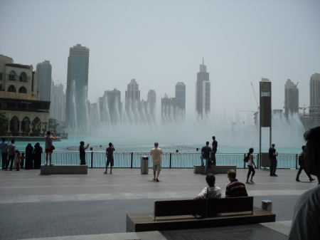 Dubai mall fountain