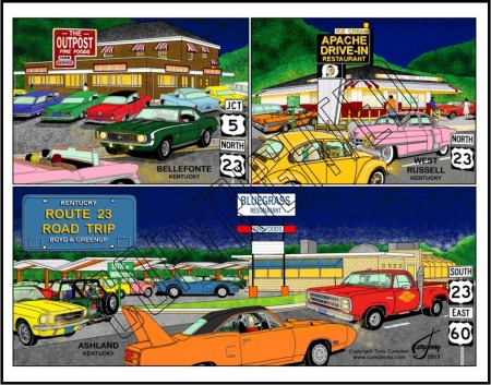 ROUTE 23 ROAD TRIP PRINTS