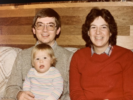 Jan, Steve & Rebekah, 1984