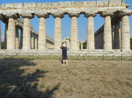 Temple in Paestum, Italy