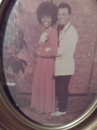 EHS Prom Picture 1972: Twhanna & Stanley