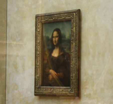 Mona Lisa at the Lourve Museum