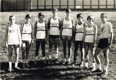 Webb Boys Cross Country Team Fall 1984