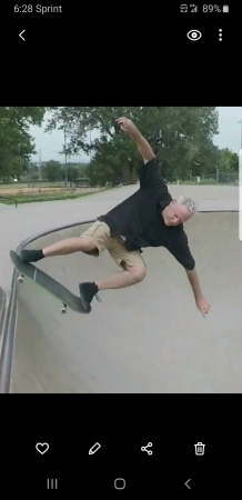54 year old man learning to skateboard again