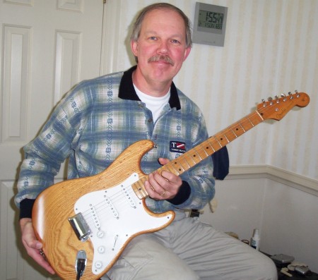 Me and my '55 Stratocaster