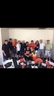 Class of 68 at golf tournament 