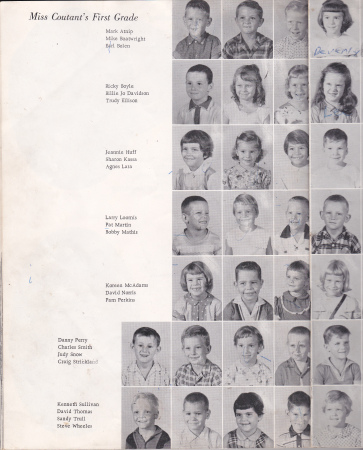 Miss Coutant's First Grade 1960