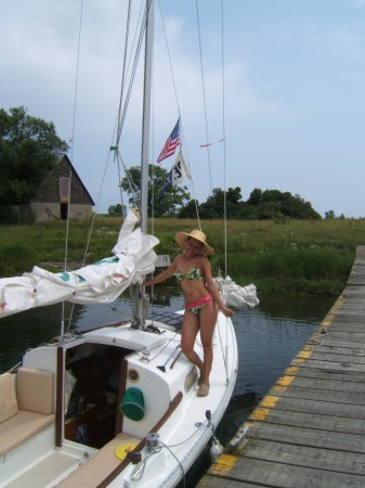 "Duke of Patch" saiboat / Cuban wife Marileydy