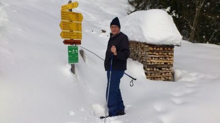 Skiing in the Bavarian Alps, near Munich