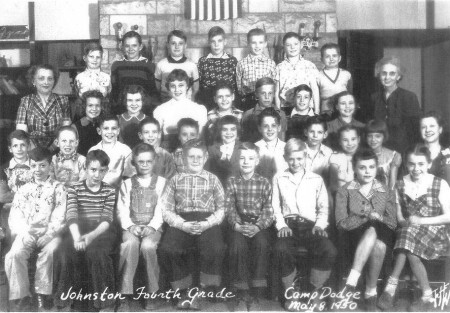 4th Grade  1950 (Camp Dodge classroom)