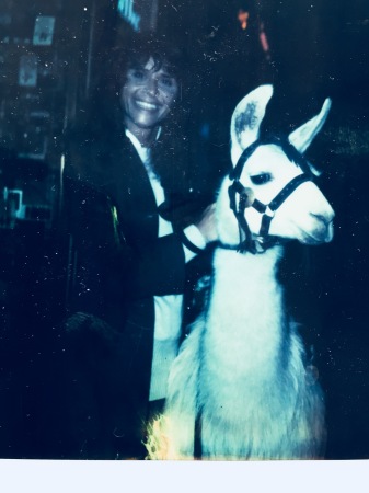 Me and a llama in New York City/1989