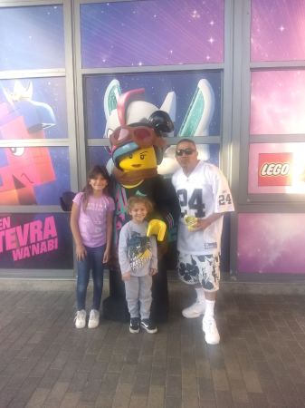 Me, Carlo, Neveah at Legoland