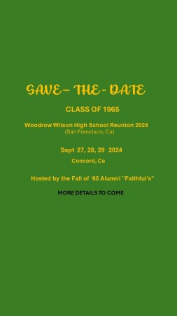 Woodrow Wilson High School Reunion