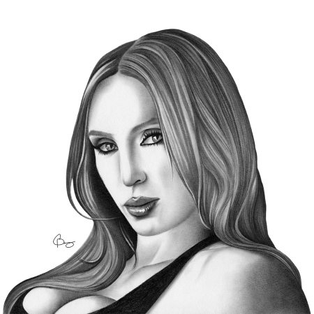 The Queen (Portrait of Charlotte Flair)