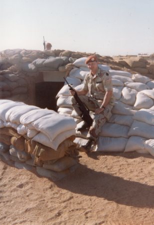 Hutchins, Sinai Desert, Egypt July 1990
