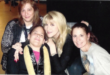 Backstage w/Norma & Gia Gaudet & Stevie Nicks