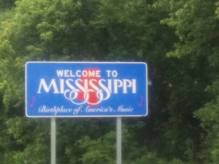 Trucking through Mississippi to walmart dc