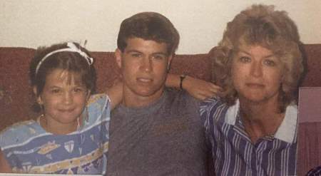 Renee, Rick (my Children) and Me - about 1985