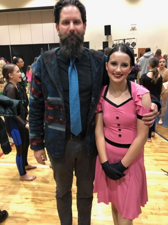 Dad daughter dance @ school 