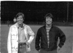 John Beem & Ed at a football game