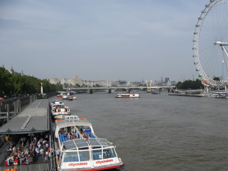 Thames River, London England