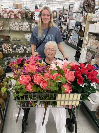 Visit to Hobby Lobby with my granddaughter