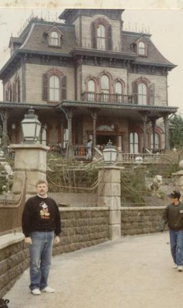 Euro Disney, Haunted Manison, Paris France