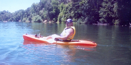 Slow water kayaking