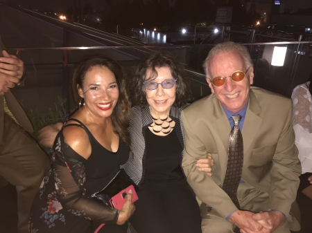 Emmy party with Lily Tomlin