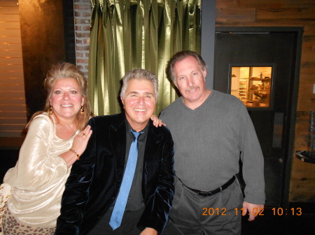 My Wife Debi and I with Steve Tyrell