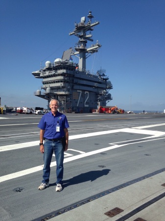 Onboard USS Gerald R Ford doing good for 62.