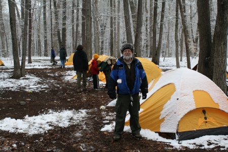 Caping with Boy Scouts