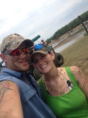 Steven and Ashley at The Redneck Yacht Club in FL