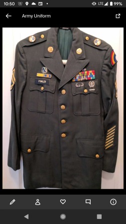 Class A uniform US Army