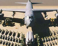 B-52 showing arms