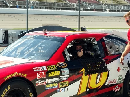  Me at Michigan International Speedway 