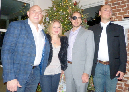 Son Michael & Katie Statja, with her brothers.