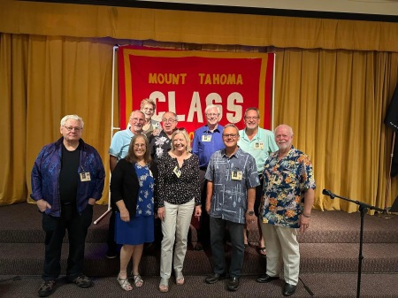 Fern hill class at the 50th reunion 