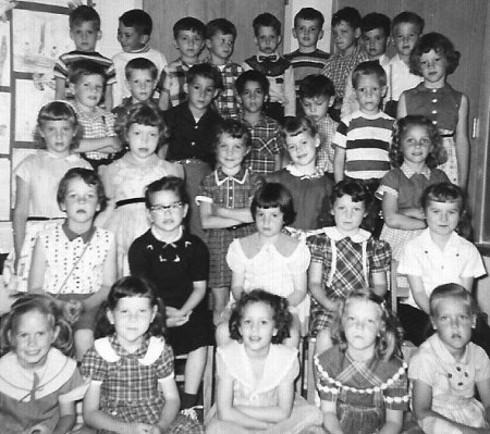 Kindergarten Dow 1955-56 Miss Sibley's class